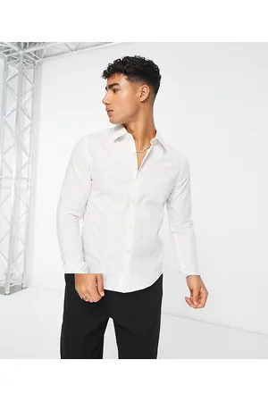 French Connection Confezione da 2 camicie skinny bianche