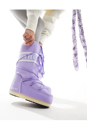 Moon Boot Stivali da neve alla caviglia lilla