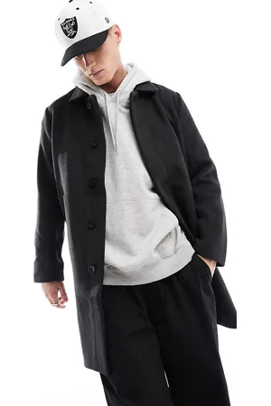 Hollister Fashion - Cappotto in lana antracite