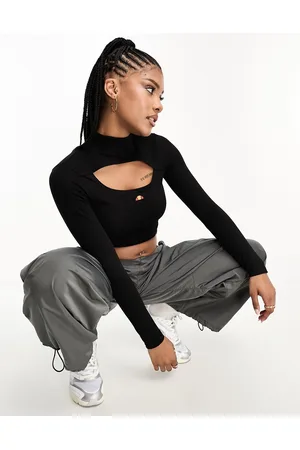 Ellesse Lissa - Maglietta corta a maniche lunghe nera
