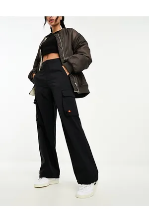Ellesse Sanzan - Pantaloni cargo nero scuro