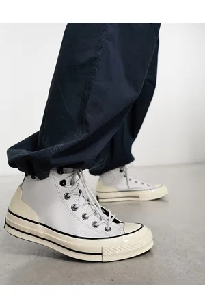 Converse Chuck 70 Hi - Sneakers alte bianche in pelle
