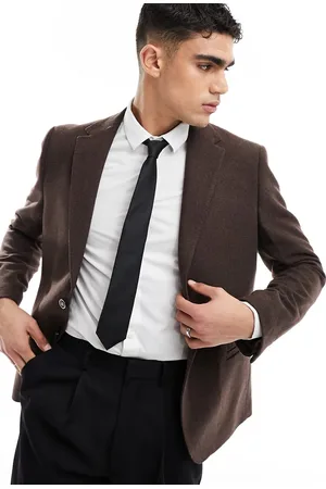 Harry Brown Giacca da abito in tweed vestibilità comoda
