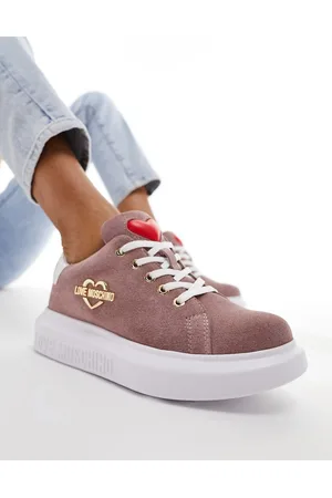 Moschino Sneakers scuro con logo