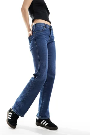 Dr Denim Lexy - Jeans slim fit a vita medio alta dritti color cape dark