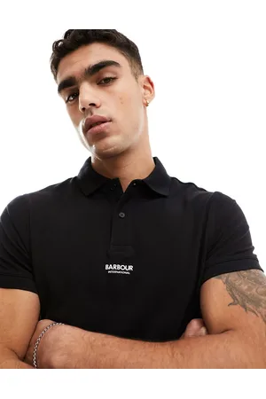 Barbour Formula - Polo nera - In esclusiva per ASOS