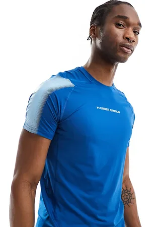 Under Armour Heat Gear Armour Novely - T-shirt aderente navy