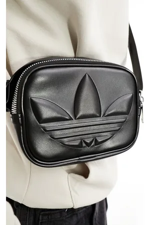 adidas Adidas Originals - Airliner - Borsa nera con trifoglio