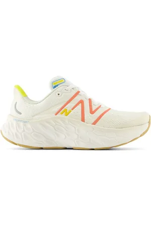 New Balance More - Sneakers da corsa e arancione con suola in gomma