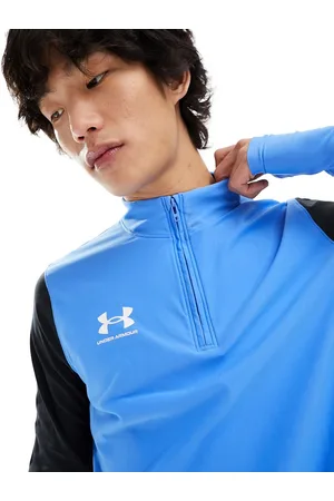 Under Armour Challenger Pro - Maglia e nera con zip corta