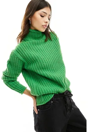 Barbour Rockcliffe - Maglione spesso lavorato a coste inglesi verdi