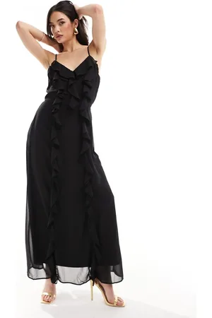 VERO MODA Vestito lungo con volant