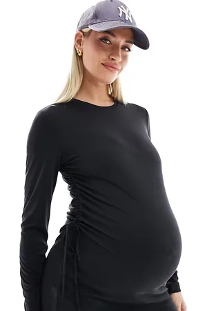 VERO MODA Vestito midi arricciato con lacci sui lati