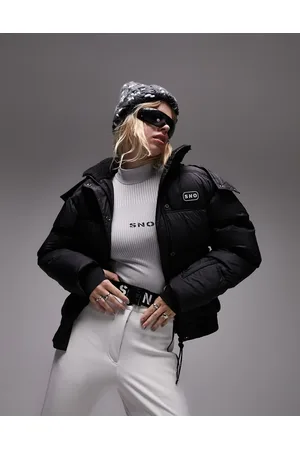Topshop Sno - Piumino da sci con cappuccio