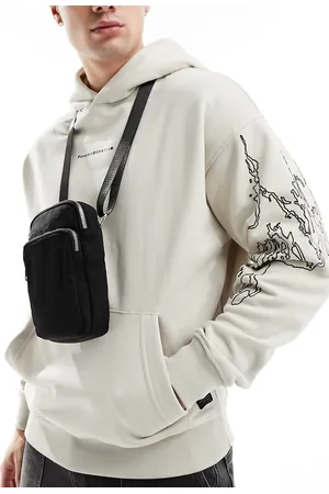 My Accessories Borsa a tracolla in nylon nera