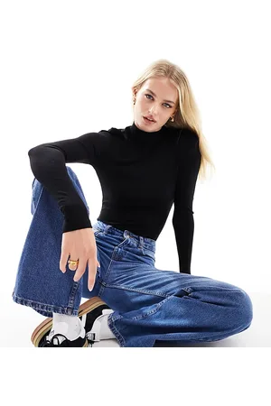 ASOS Tall - Body a maniche lunghe con collo alto