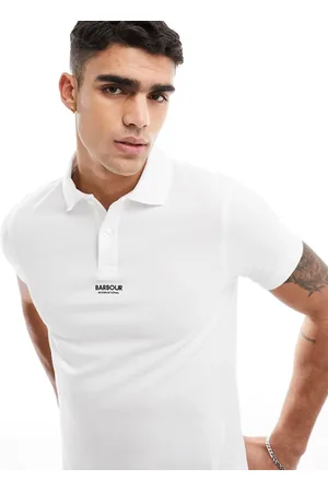 Barbour Formula - Polo bianca - In esclusiva per ASOS