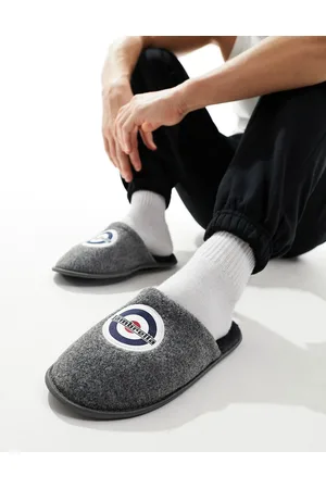 Lambretta Pantofole classiche antracite con logo