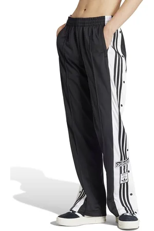 adidas Adibreak - Pantaloni con bottoni a pressione neri e blu