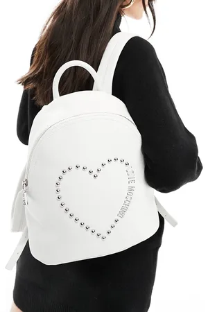 Moschino Zaino con logo a cuore