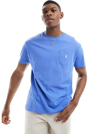 Ralph Lauren Icon - T-shirt oversize classica medio con tasca e logo
