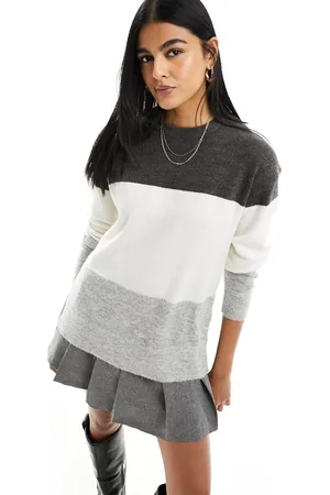 New Look Maglione color block