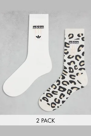 adidas Leopard Luxe - Confezione da 2 paia di calzini