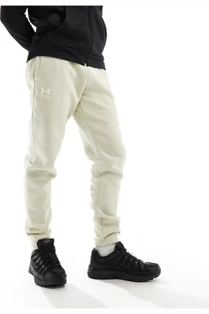 Under Armour Essential Novelty - Joggers in pile color pietra