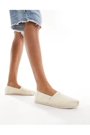 TOMS Alpargata - Espadrilles tonalità naturale con puntini