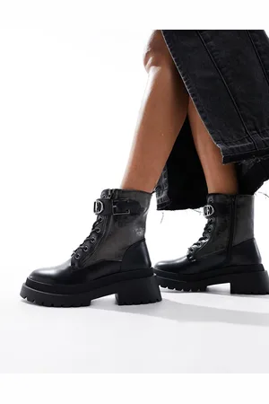 Elle Stivaletti biker neri
