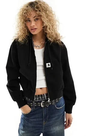 Carhartt Amherst - Giacca con cappuccio nera