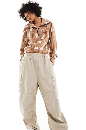 The North Face Glacier - Pile squadrato con motivo geometrico, collo alto e zip corta - In esclusiva per ASOS