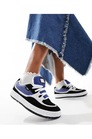Vans Speed - Sneakers con suola spessa color e blu navy