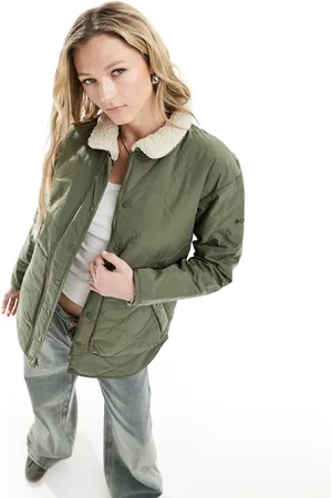 Columbia Birchwood - Cappotto trapuntato kaki