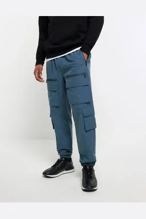 River Island Pantaloni cargo multitasche