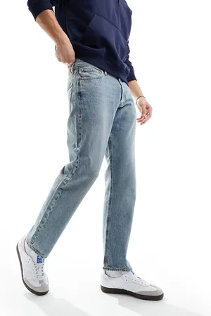 JACK & JONES Chris - Jeans rigidi color azzurro vintage