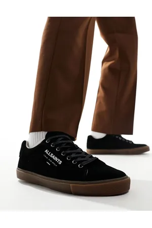 AllSaints Underground - Sneakers basse nere in camoscio