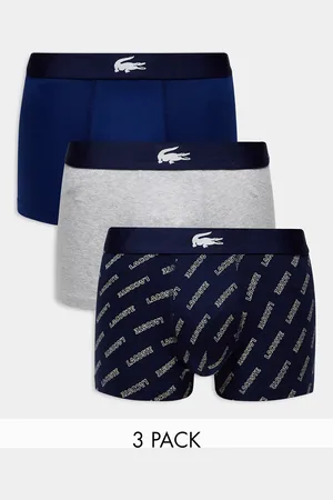 Lacoste Confezione da 3 boxer aderenti in cotone elasticizzato