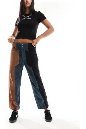 Kavu Woodfern - Pantaloni in tessuto a coste grigi