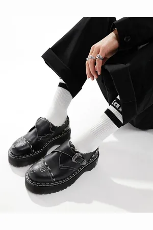 Dr. Martens Dr. Martens - Quad - Scarpe con fibbie stile gotico nere