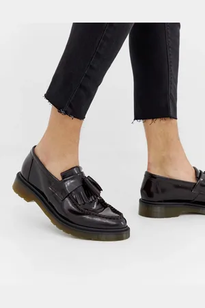 Dr. Martens Adrian - Mocassini bordeaux con nappine