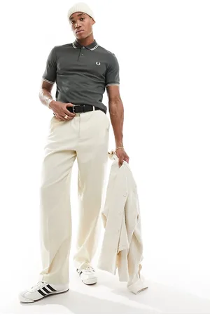 Fred Perry Polo con righe a contrasto su maniche e colletto