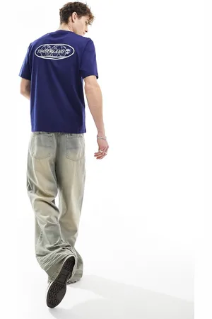 Timberland T-shirt con stampa riflettente del logo sul retro