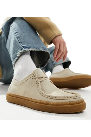 Fred Perry Dawson - Scarpe basse in camoscio beige