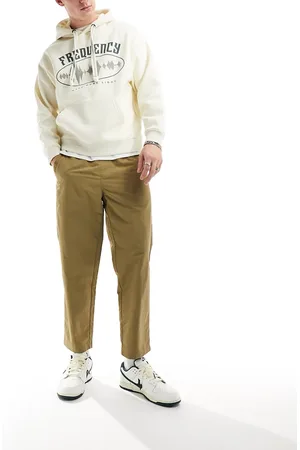 Farah Hawtin - Pantaloni comodi affusolati tecnici beige