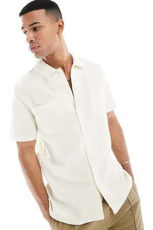 Farah Astro - Camicia bianca a nido d