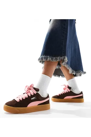 PUMA Suede XL - Sneakers bordeaux e rosa