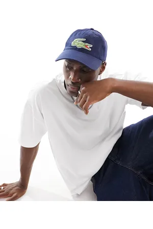 Lacoste Cappellino navy con logo grande sul davanti