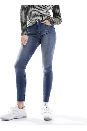 ONLY Jeans skinny alla caviglia blu