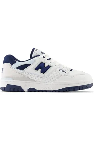New Balance 550 - Sneakers bianche e blu scuro